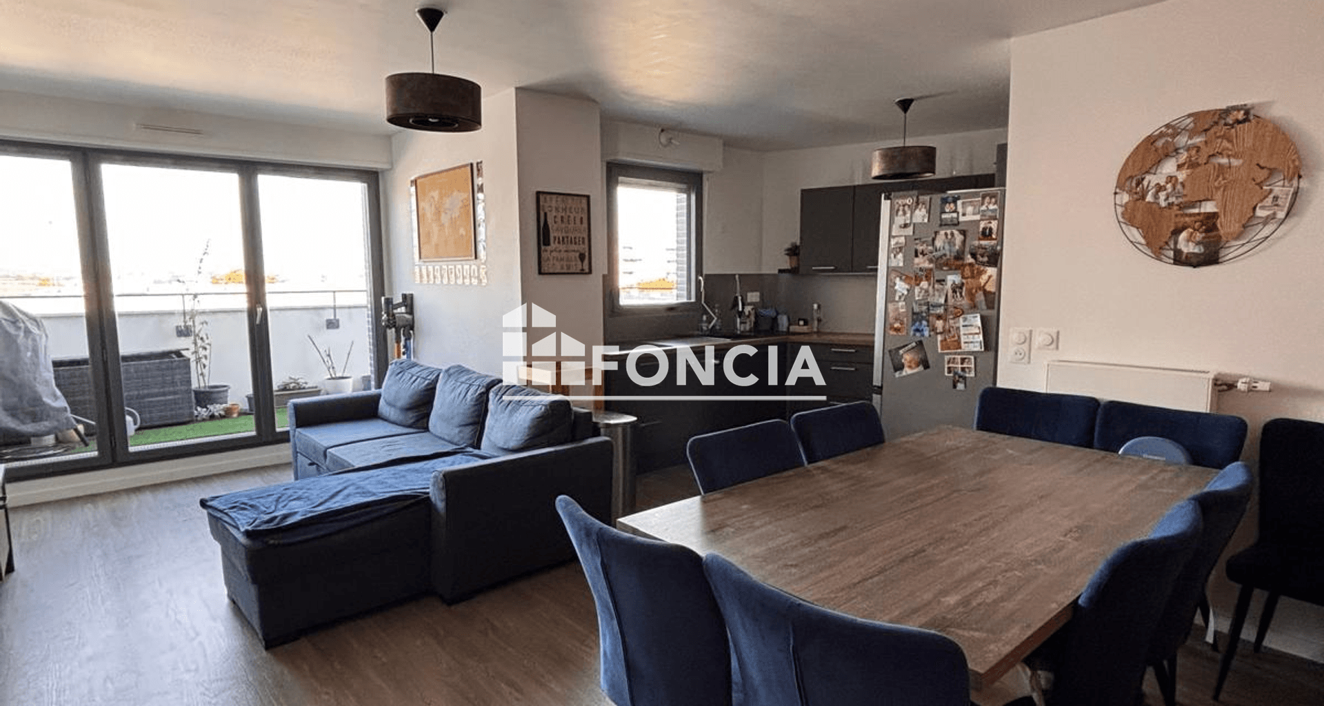 Appartement meublé 4 pièces (82.33 m²) à louer - Nanterre (92000)