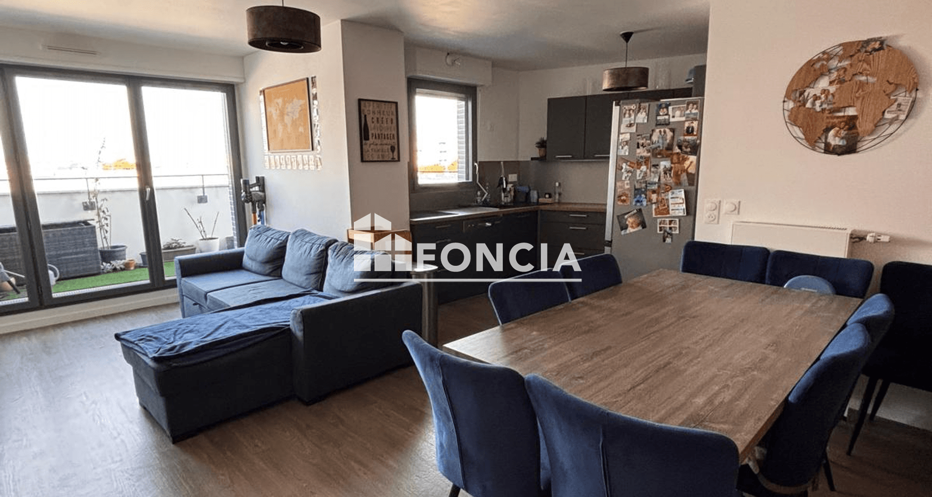 Appartement meublé 4 pièces (82.33 m²) à louer - Nanterre (92000)