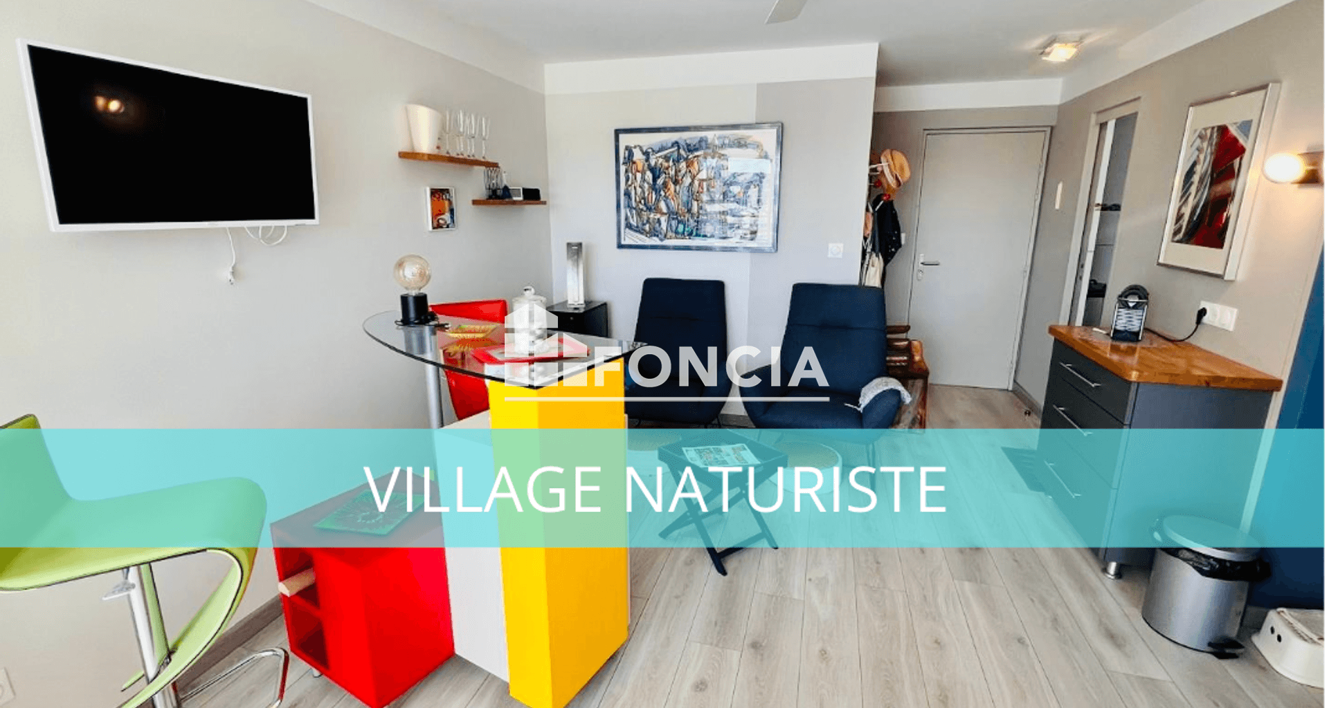 Appartement 2 pièces (28.45 m²) à vendre - Le Cap D'agde (34300)