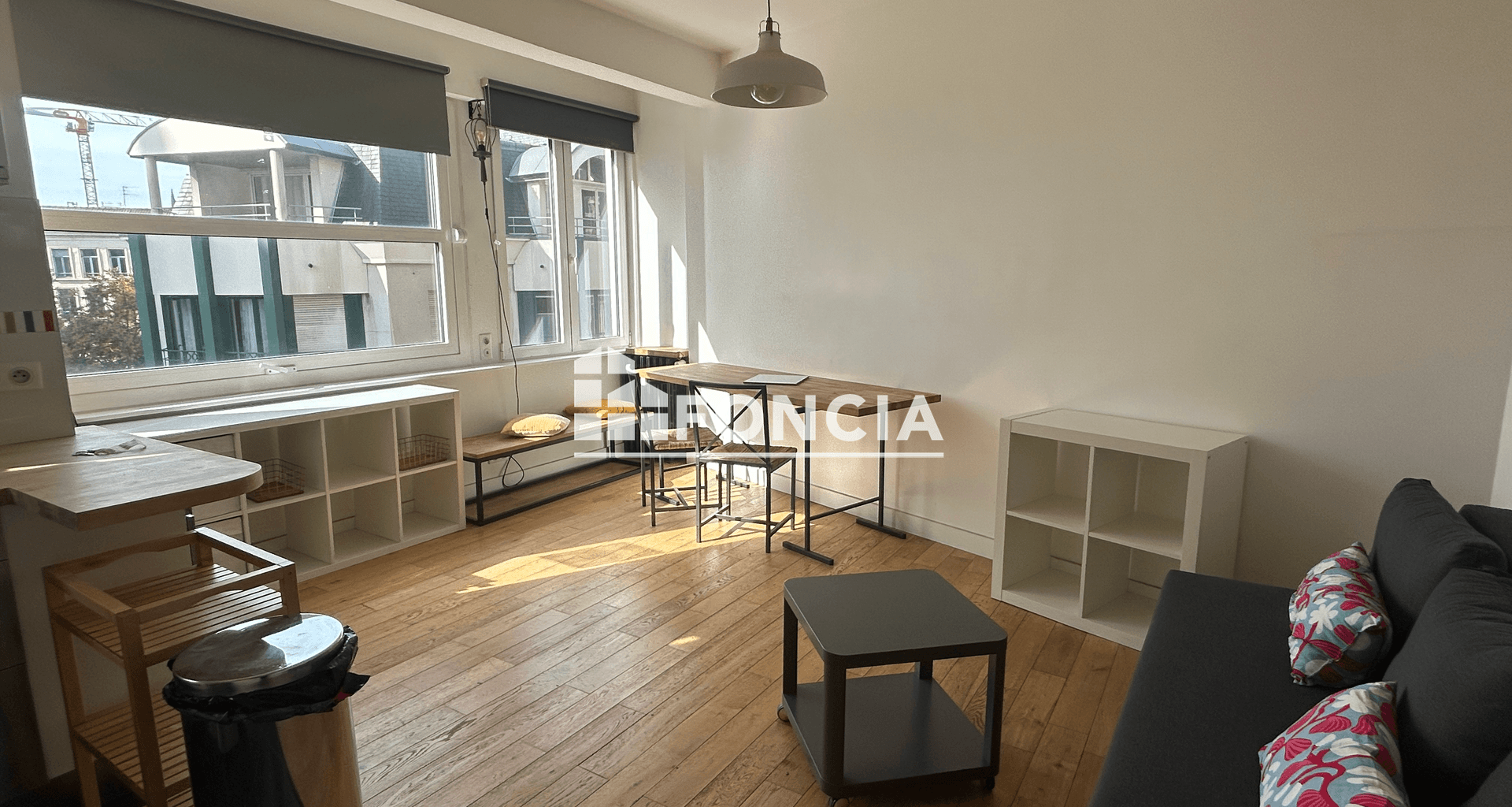 Appartement meublé 2 pièces (37.57 m²) à louer - Lille (59800)