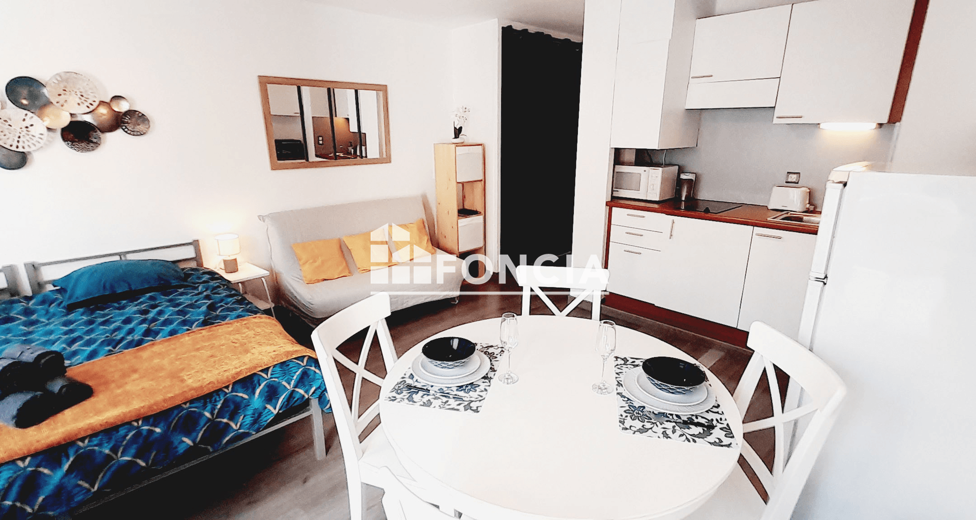 Studio meublé (26.84 m²) à louer - Aix-les-bains (73100)