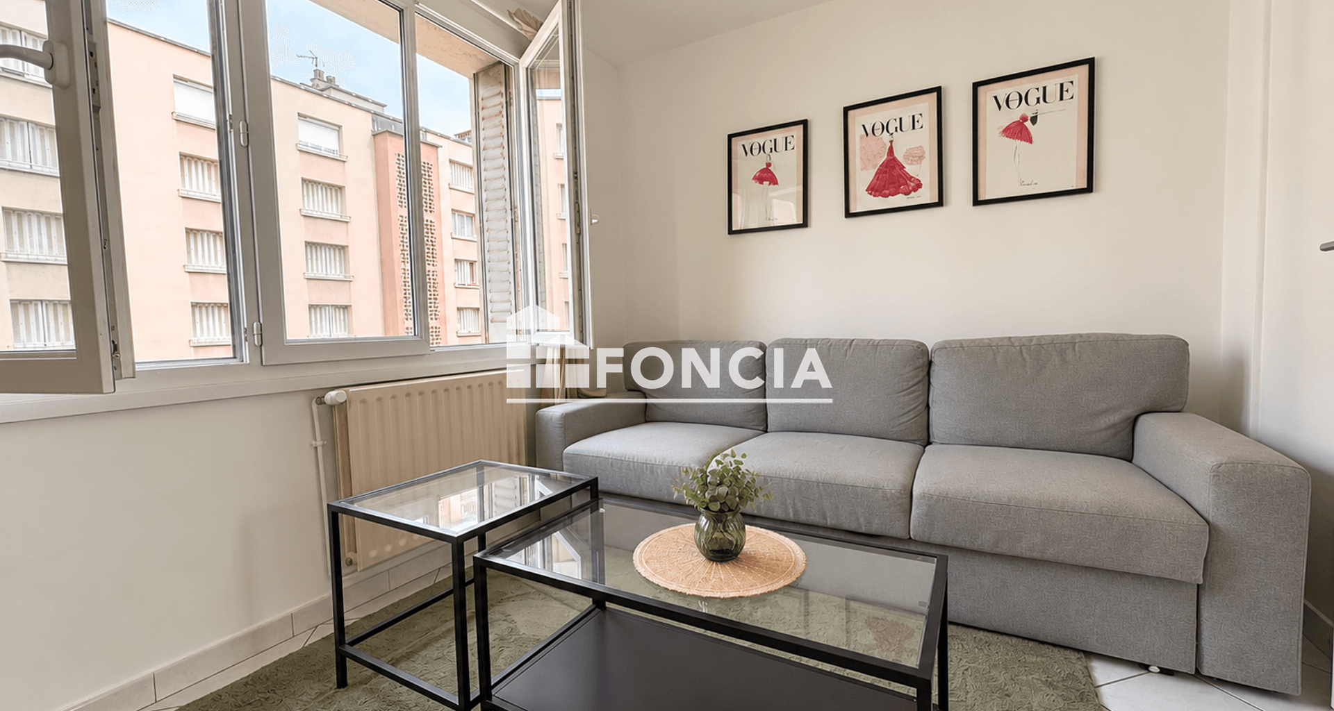 Appartement meublé 4 pièces (58.69 m²) à louer - Grenoble (38000)