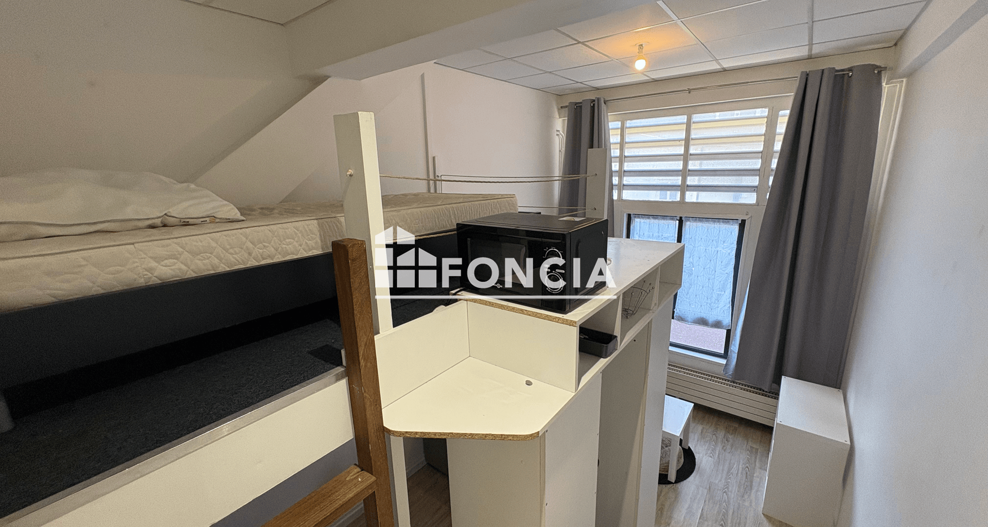 Studio meublé (20.58 m²) à louer - Le Havre (76600)