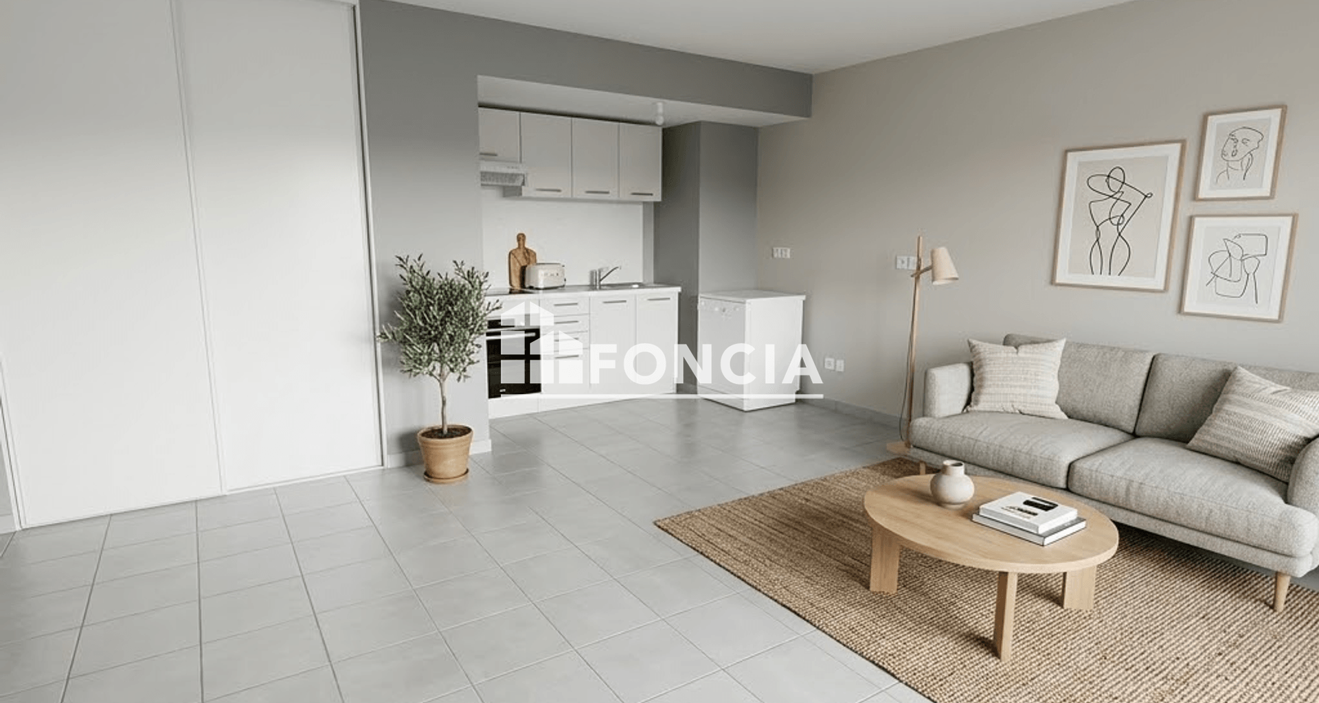 Appartement 3 pièces (63.54 m²) à vendre - Bonne (74380)