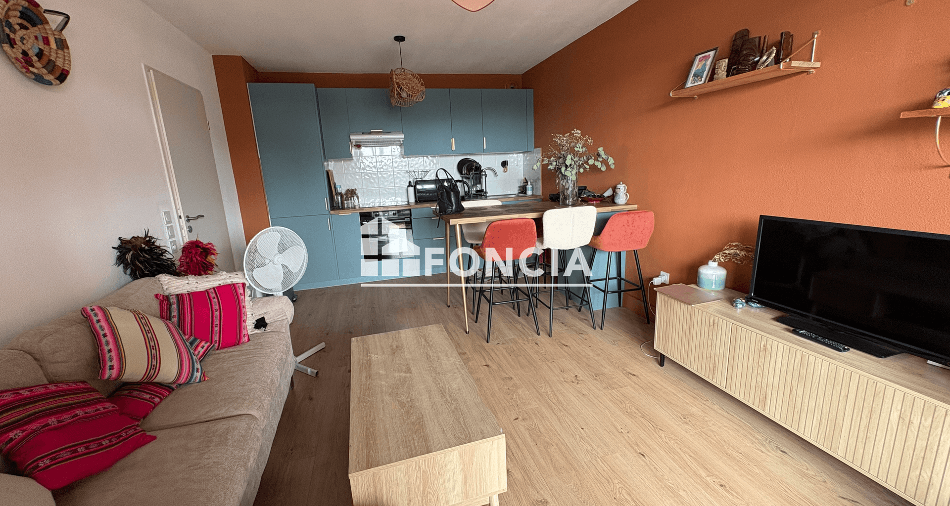 Appartement meublé 3 pièces (62.95 m²) à louer - Bègles (33130)