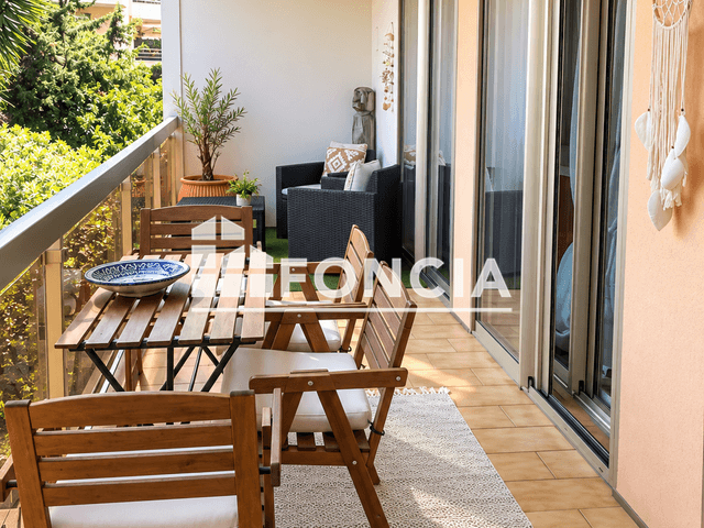 Appartement meublé 2 pièces (39.13 m²) à louer - Le Cannet (06110)