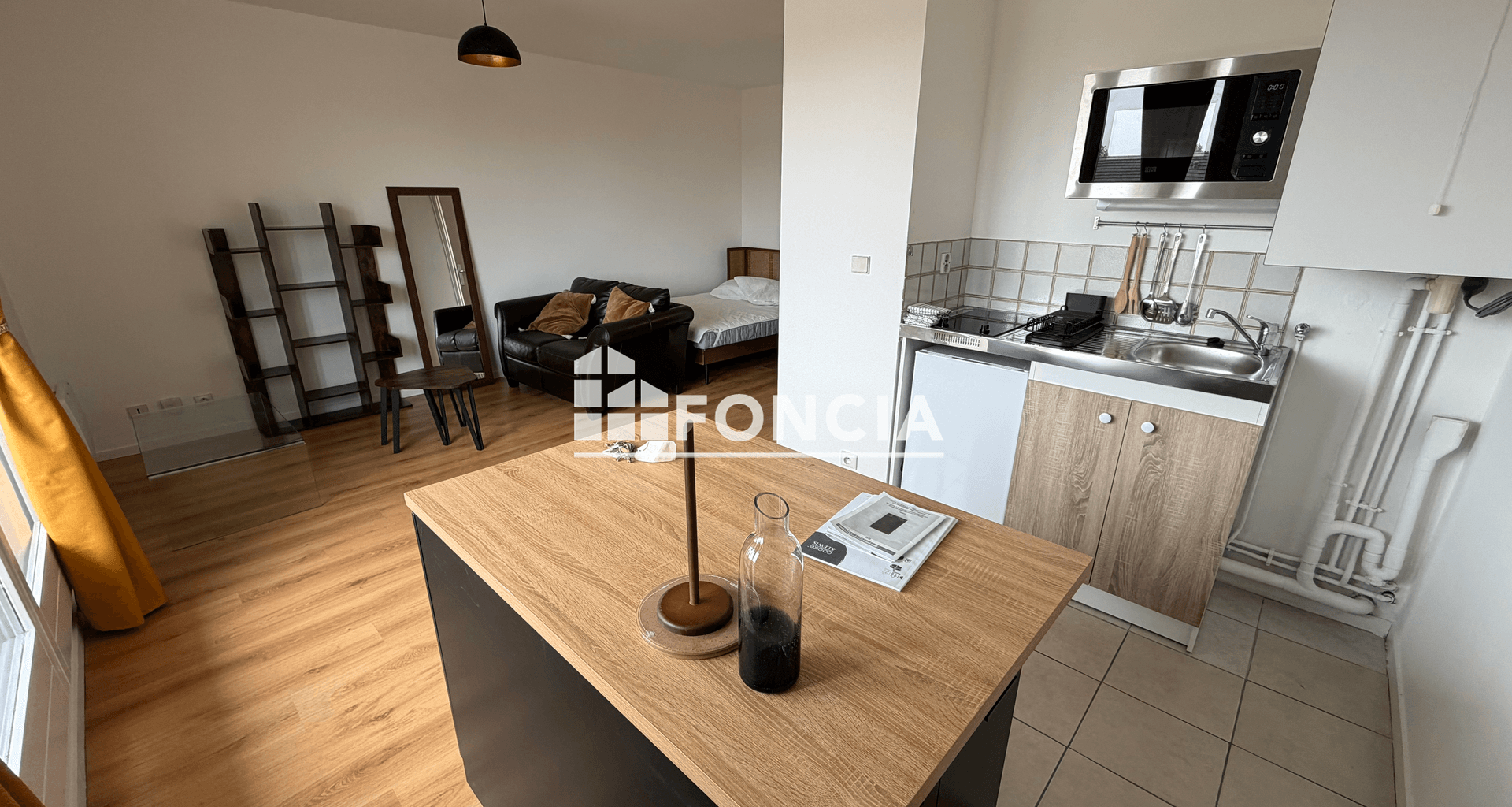 Studio meublé (28.15 m²) à louer - Montigny-le-bretonneux (78180)