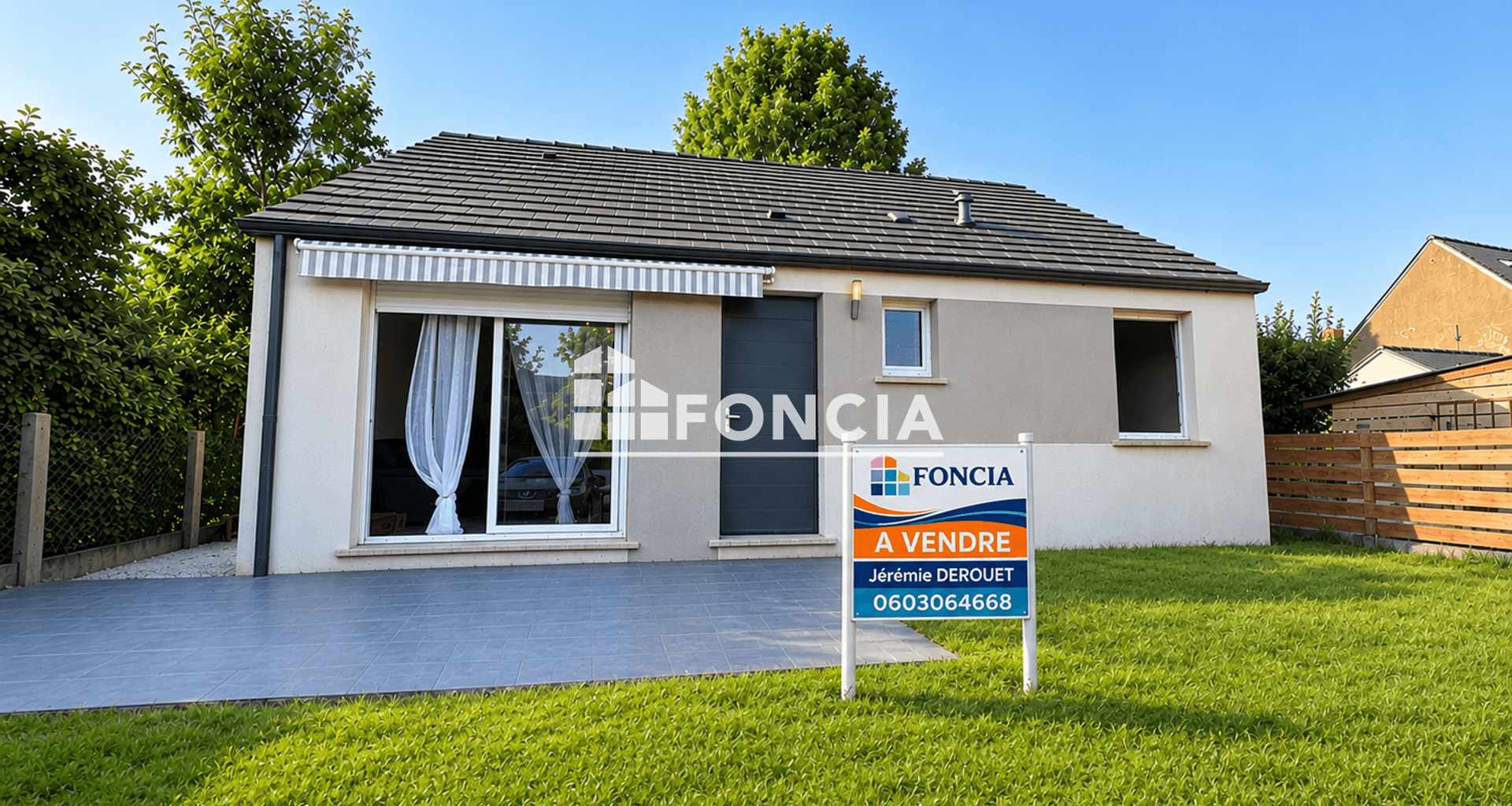 Maison 3 pièces (75 m²) à vendre - La Ville-ès-nonais (35430)