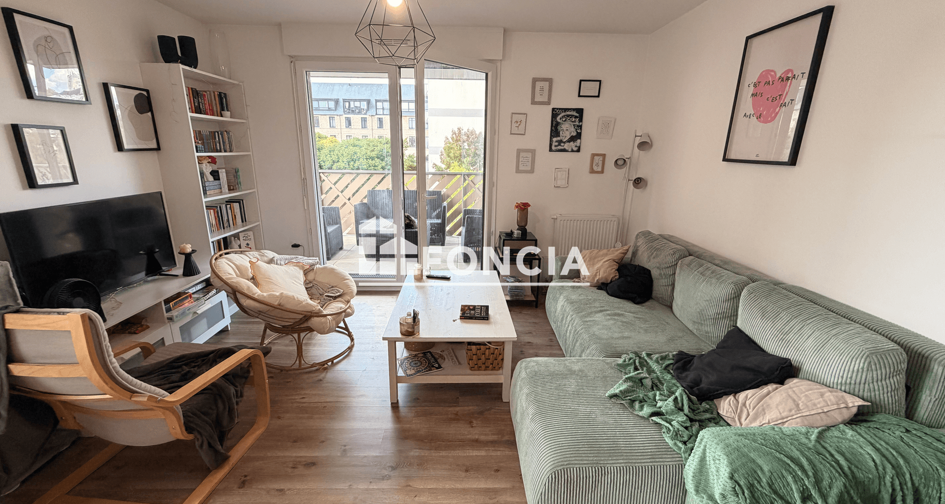 Appartement 2 pièces (40 m²) à vendre - Caen (14000)
