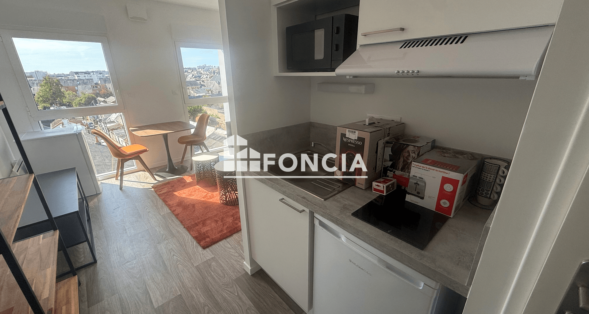 Studio meublé (19.8 m²) à louer - Le Mans (72000)
