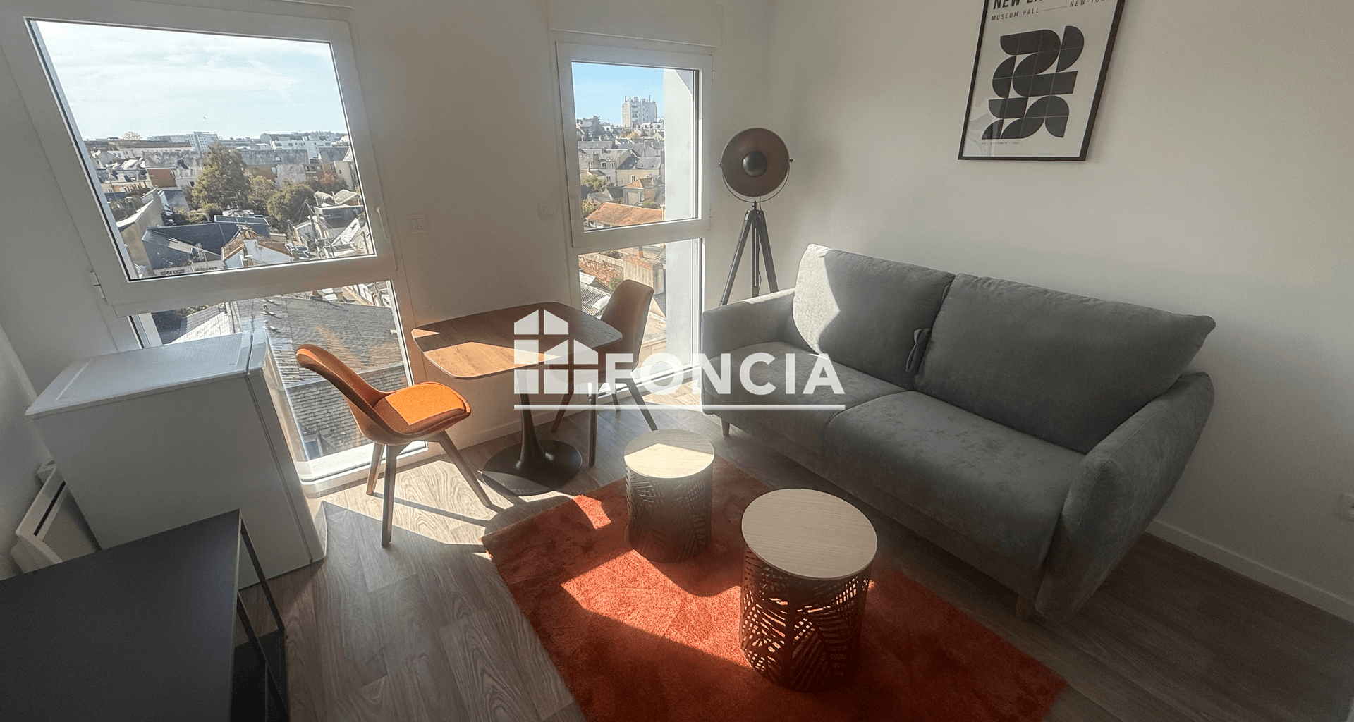 Studio meublé (19.8 m²) à louer - Le Mans (72000)