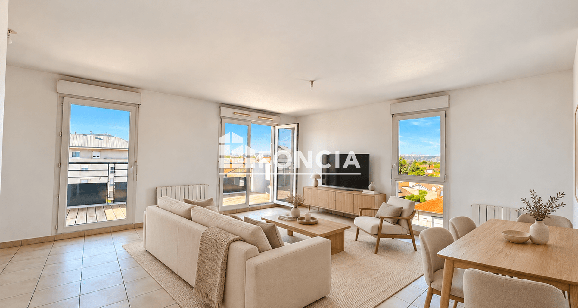 Appartement 3 pièces (63.8 m²) à vendre - Décines-charpieu (69150)