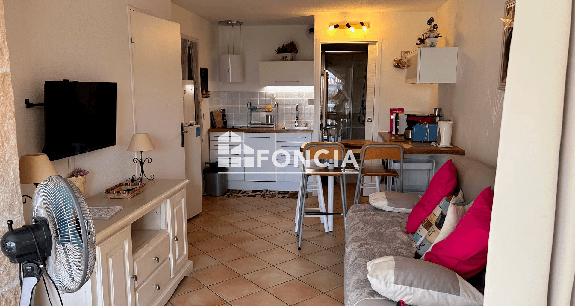 Appartement meublé 2 pièces (27.71 m²) à louer - Six-fours-les-plages (83140)