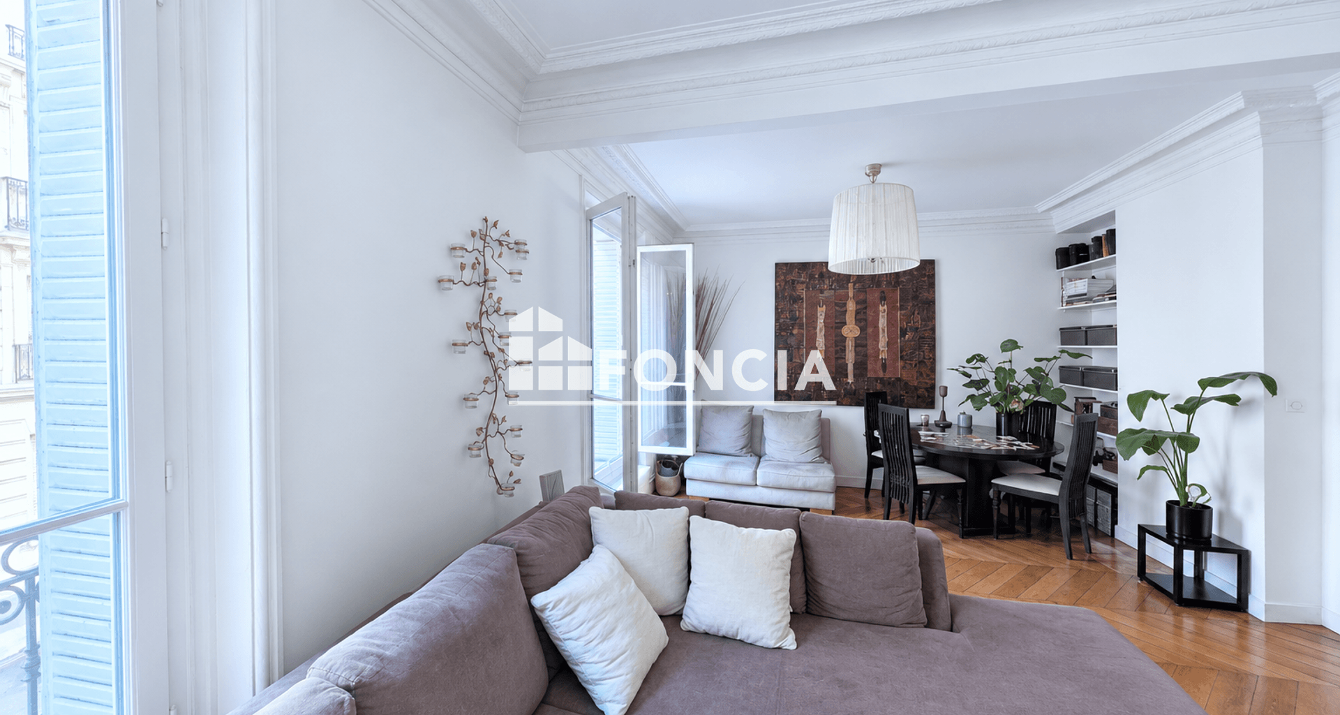 Appartement 4 pièces (87.52 m²) à vendre - Paris 17ᵉ (75017)