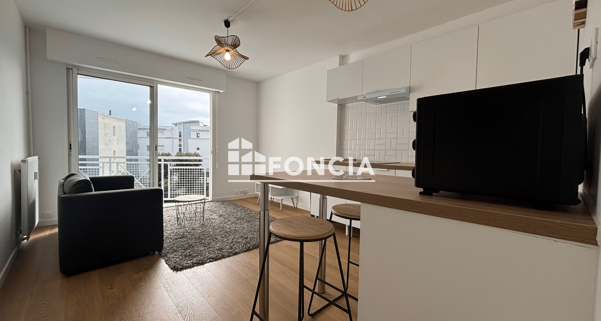 Appartement meublé 2 pièces (30.19 m²) à louer - Saint-nazaire (44600)