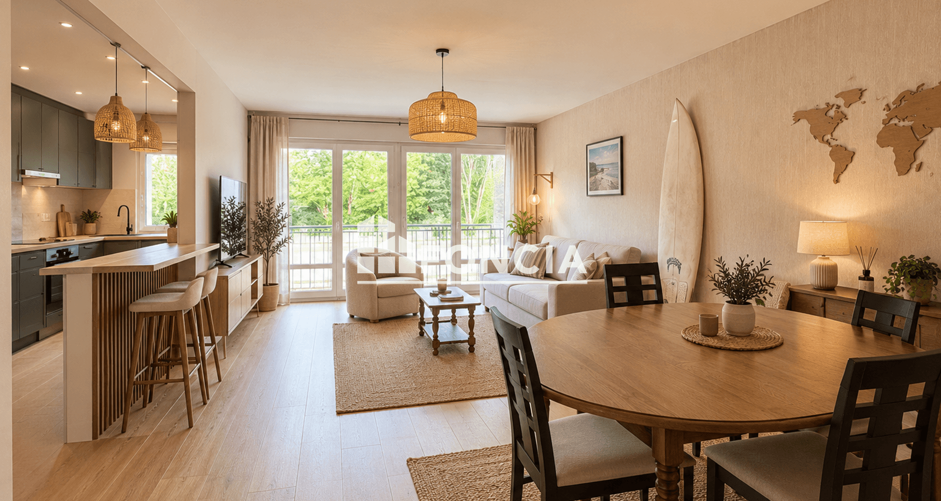 Appartement 4 pièces (91.6 m²) à vendre - La Rochelle (17000)