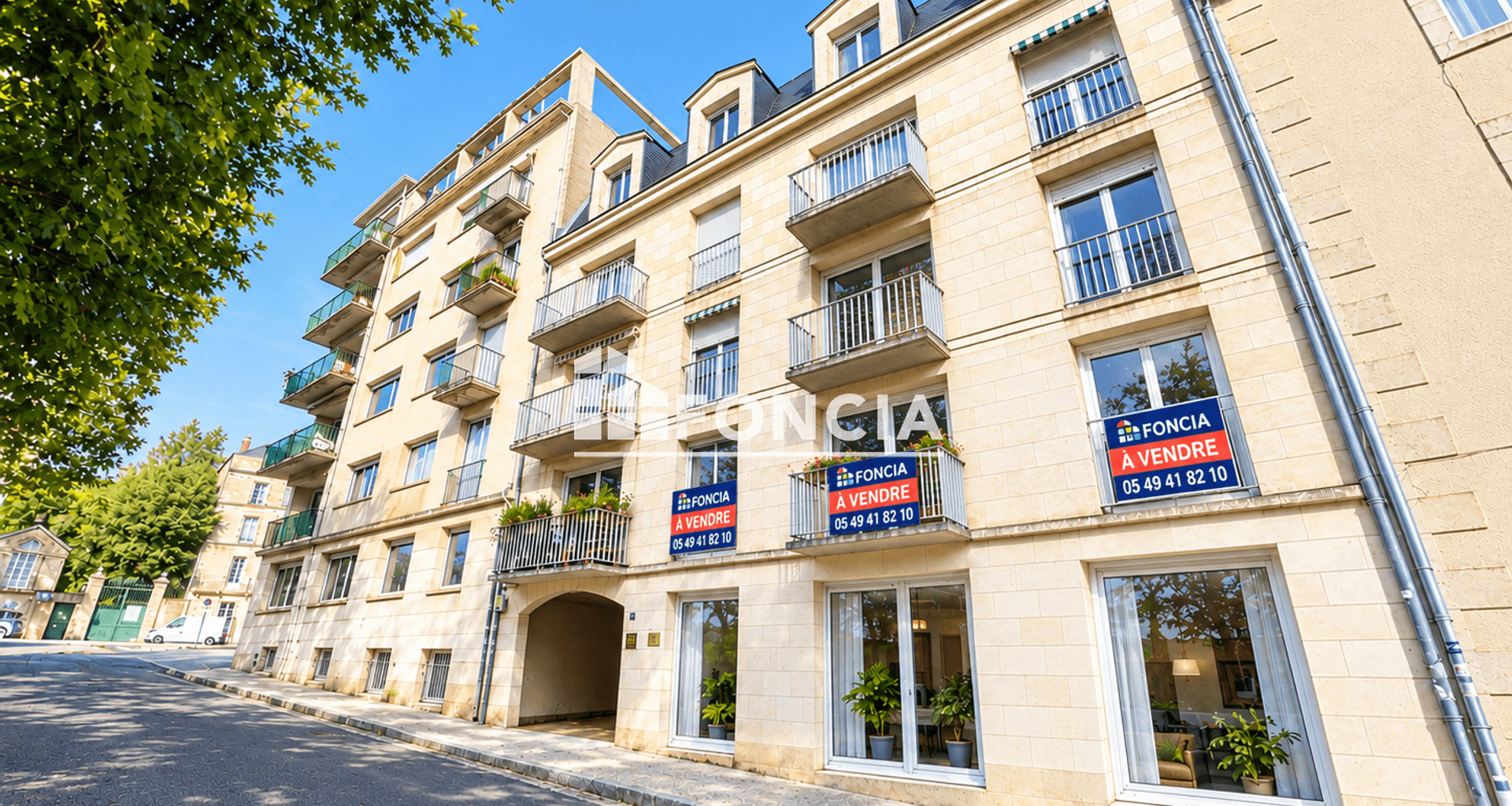 Appartement 3 pièces (62.14 m²) à vendre - Poitiers (86000)